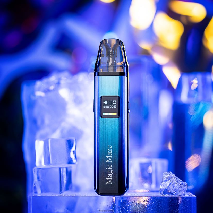блестящо синьо 84XHTD129 OXVA Vape Pod | OXVA MAGIC MAZE XLIM PRO комплект